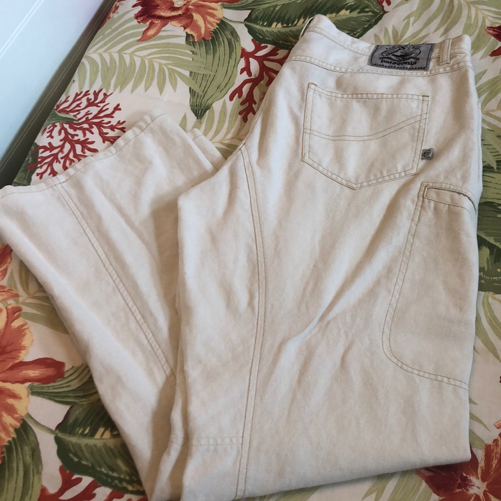 Patagonia Rythym Hemp Denim Pants size 14